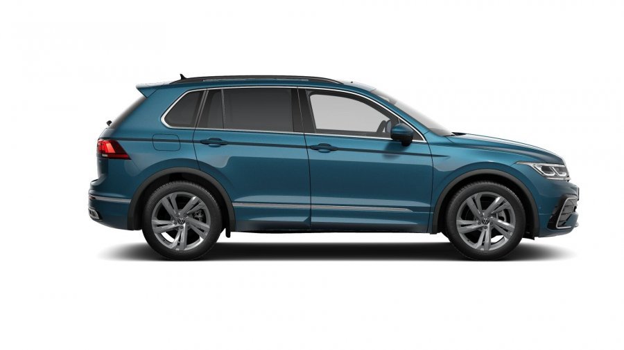 Volkswagen Tiguan, Tiguan R-Line 1,4 TSI eHybrid 180 kW, barva modrá