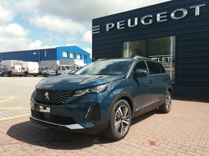 Peugeot 5008, ALLURE PACK 1.2 PT 130k, barva modrá