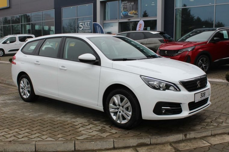 Peugeot 308, SW ACTIVE PACK 1.2 81kW MT6, barva bílá