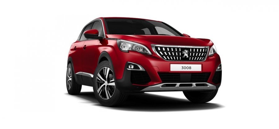 Peugeot 3008, 3008 ALLURE 1.5 BlueHDi 130 S&S MAN6, barva červená