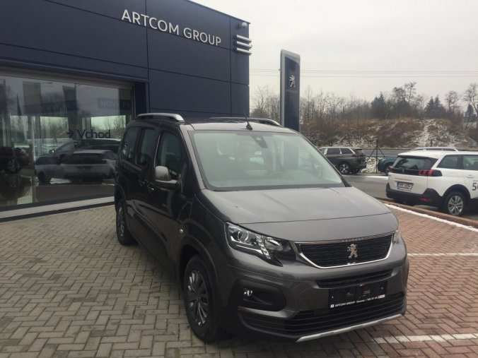 Peugeot Rifter, 1.5 BlueHDi Allure 130k EAT8, barva šedá