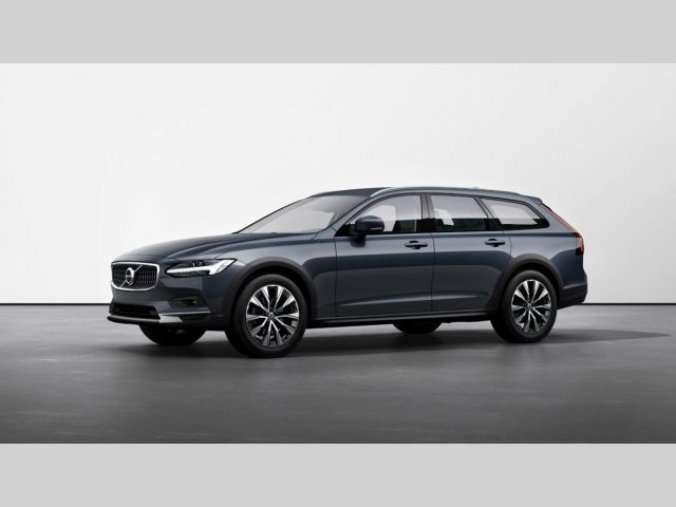 Volvo V90, B4 2.0L 197+14 HP AT8 AWD CROS, barva modrá