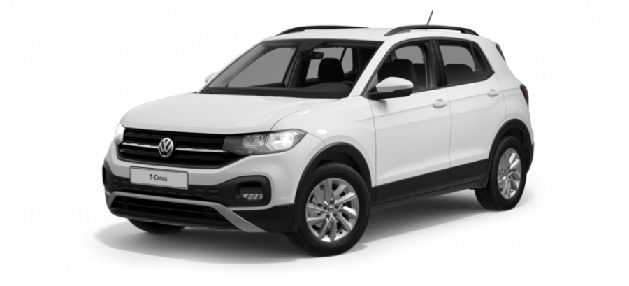 Volkswagen T-Cross, Life 1,0 TSI 70 kW 5G, barva bílá