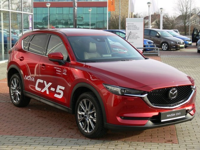 Mazda CX-5, 2.5 Skyactiv G194 AWD AT + NAVI, barva červená