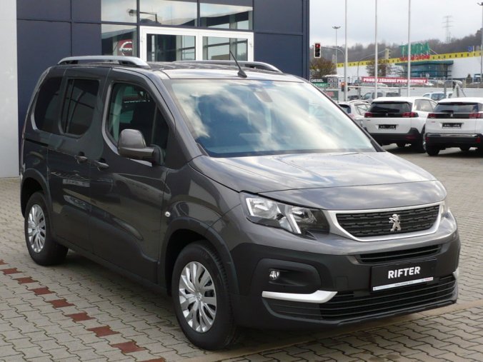 Peugeot Rifter, L1 ACTIVE 1,2PureTech 110k MAN6 + SENZORY, barva šedá