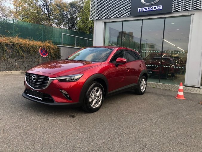 Mazda CX-3, 2.0G 121k AT, barva červená