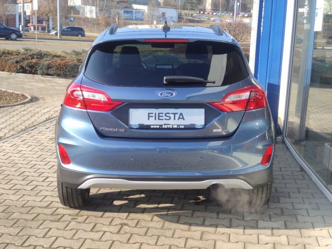 Ford Fiesta, hatchback, Active 5D 1,0 EcoBoost (mHEV) 92 kW / 125 k, barva modrá