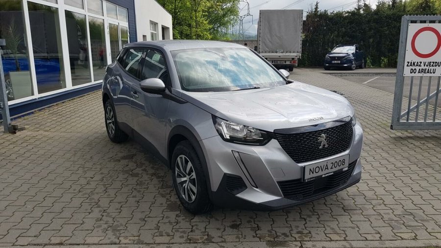 Peugeot 2008, ACTIVE 1.2 PureTech 100 S&S MA, barva šedá