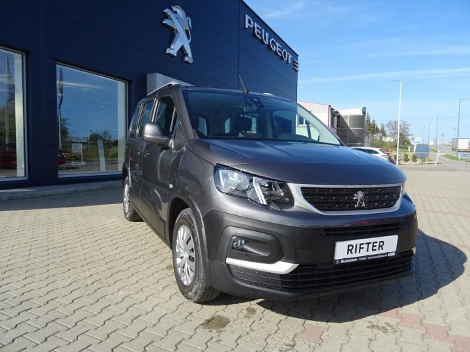 Peugeot Rifter, ACTIVE 1.5 BlueHDi 100 MAN5, barva šedá