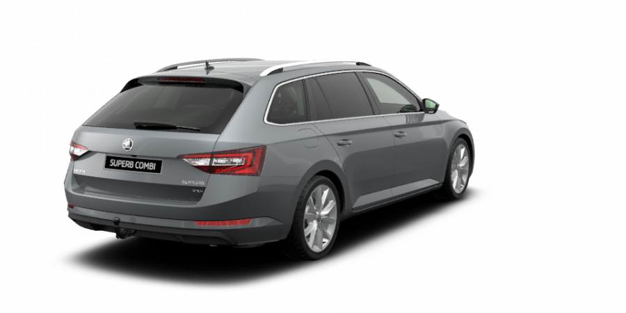 Škoda Superb, 2,0 TDI 140 kW 7-stup. automat. 4x4, barva šedá