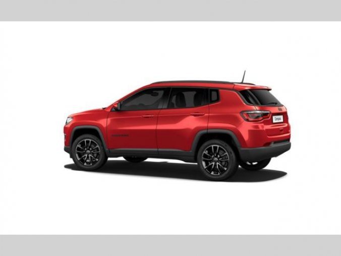 Jeep Compass, 1.3 130 PS BLACK nový model !, barva červená