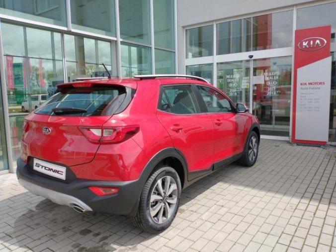 Kia Stonic, 1.2 DPI Exclusive, barva červená