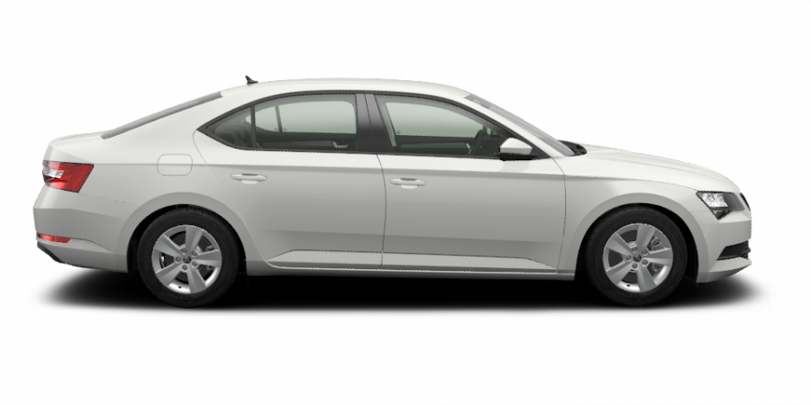 Škoda Superb, 2,0 TDI 110 kW 6-stup. mech., barva bílá