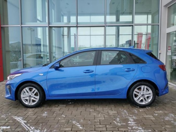 Kia Ceed, 5HB 1,0 T-GDi  FRESH MY21, barva modrá