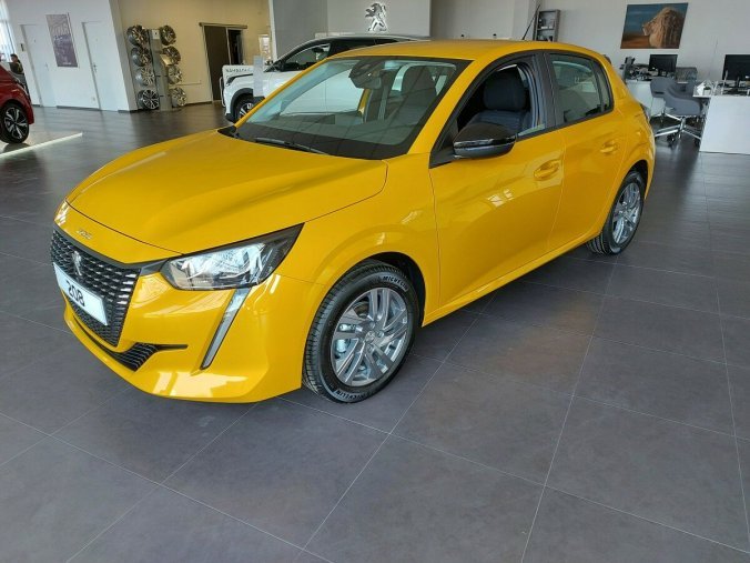 Peugeot 208, ACTIVE PACK 1,2 PureTech 75k, barva žlutá