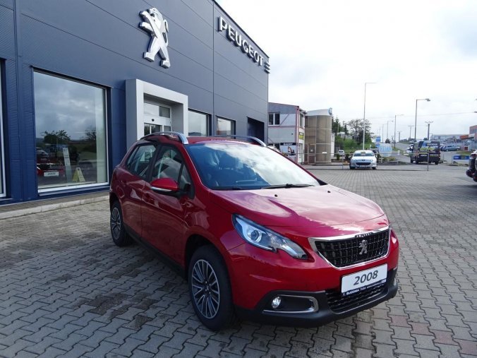 Peugeot 2008, ACTIVE 1.2 PuTech 110 S&S EAT6, barva červená