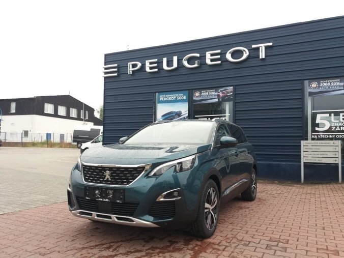 Peugeot 5008, ALLURE 1.5.BHDi 130k EAT8, barva zelená