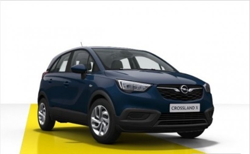 Opel Crossland X, INNOVATION 1.2 TURBO 81kW, barva modrá