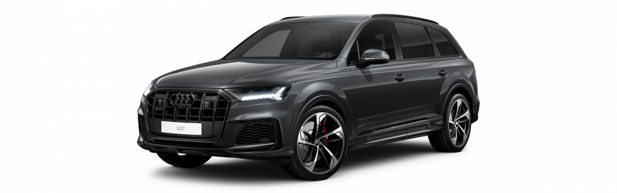 Audi Q7, SQ7 TFSI 373 kW quattro, barva šedá