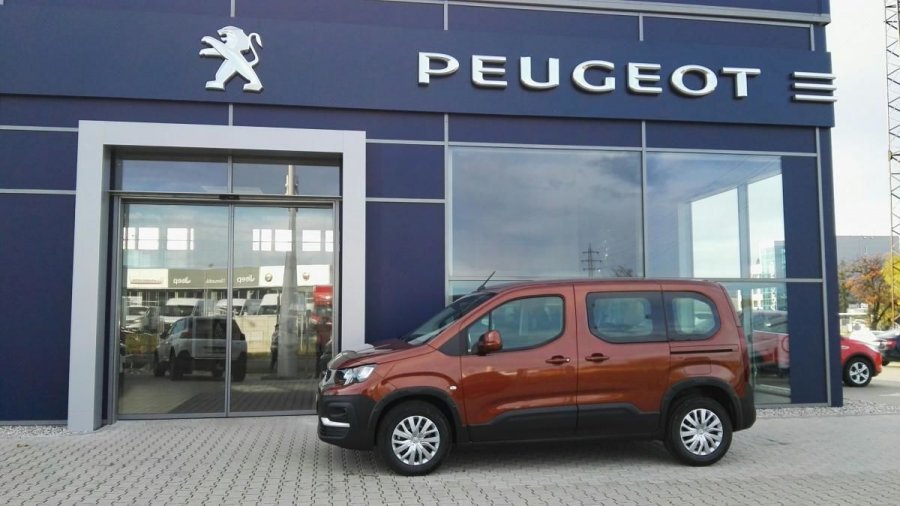 Peugeot Rifter, ACTIVE 1.2 PureTech 110k MAN 6, barva oranžová