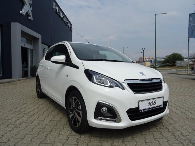 Peugeot 108, ALLURE 1.0 VTi 72 S&S MAN5, barva bílá