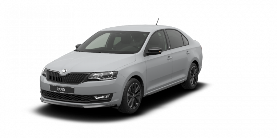 Škoda Rapid, 1,0 TSI 81 kW 6-stup. mech., barva šedá