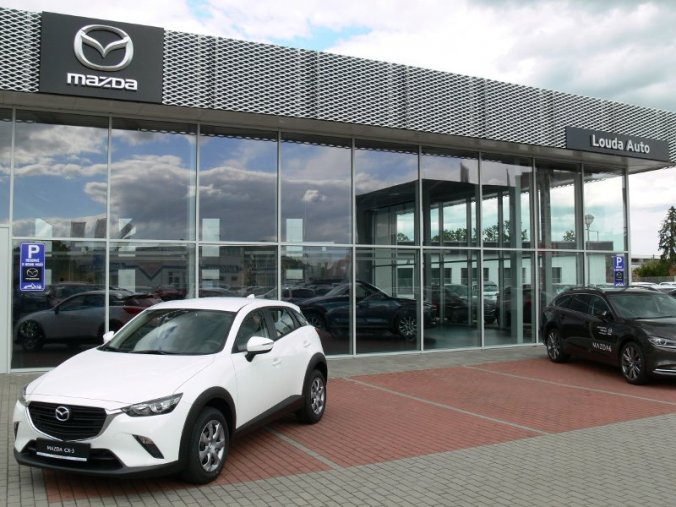 Mazda CX-3, 2.0 Skyactiv G121, barva bílá