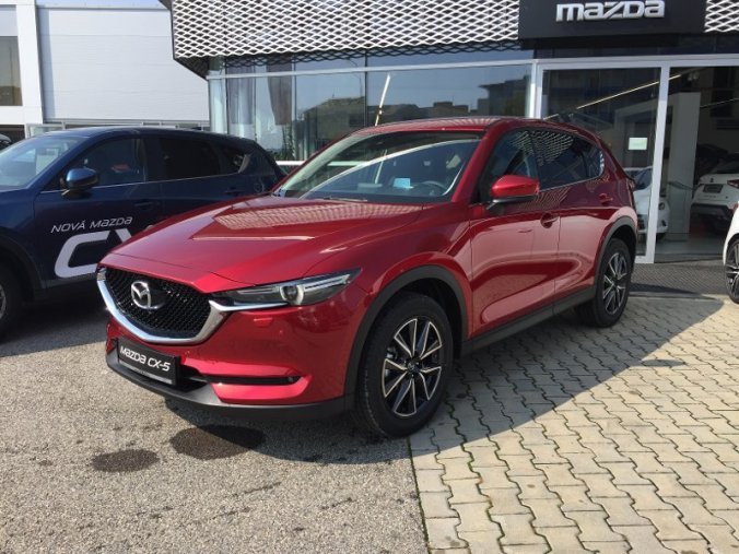 Mazda CX-5, 2,2 CD184 AWD A/T, barva červená