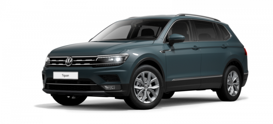 Volkswagen Tiguan Allspace, Highline 2,0 TDI 7DSG, barva modrá