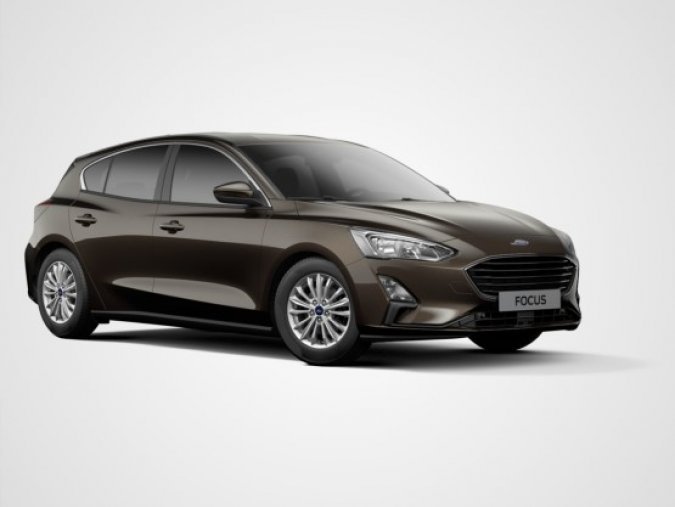 Ford Focus, 1.0 EcoBoost, barva hnědá