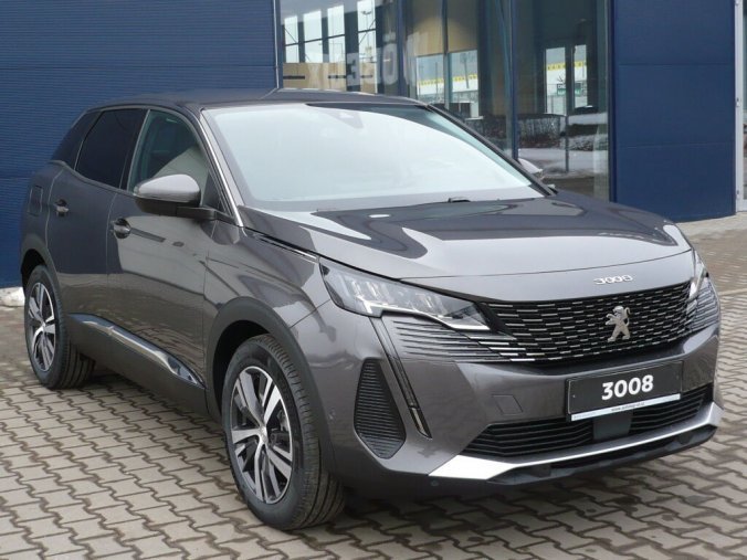 Peugeot 3008, ALLURE PACK 1,2PureTech 130k MAN6 + HANDSFREE KUFR, barva červená