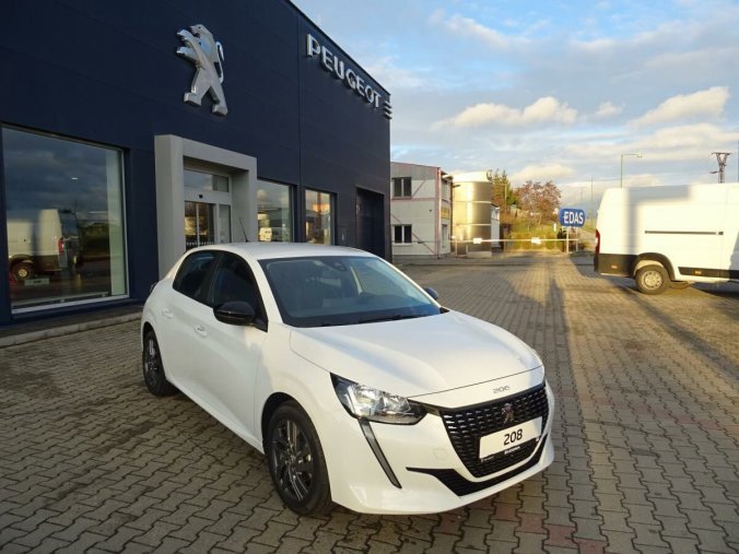 Peugeot 208, ACTIVE PACK 1.2 75k MAN5, barva bílá