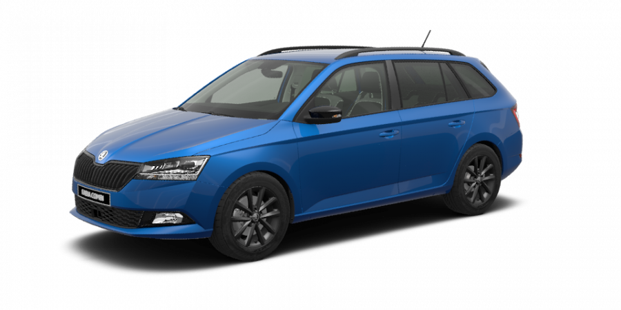 Škoda Fabia, 1,0 TSI 81 kW 6-stup. mech., barva modrá