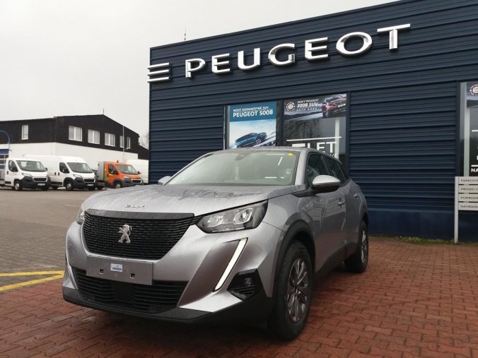 Peugeot 2008, ACTIVE 1.2 PureTech 130k, barva stříbrná