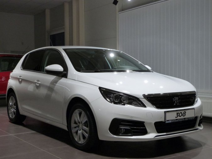 Peugeot 308, ACTIVE 1.2 PureTech Turbo 110k MAN6 Paket Confort, barva bílá