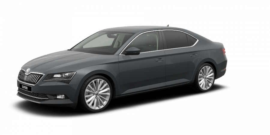 Škoda Superb, 2,0 TDI 110 kW 7-stup. automat., barva šedá