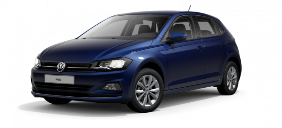 Volkswagen Polo, Highline 1,0 TSI 5G, barva modrá