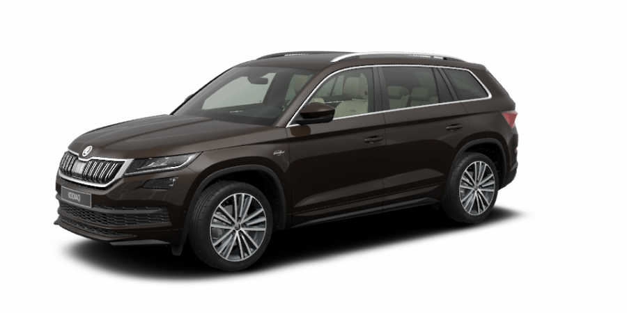 Škoda Kodiaq, 2,0 TDI 140 kW 7-stup. automat. 4x4, barva hnědá