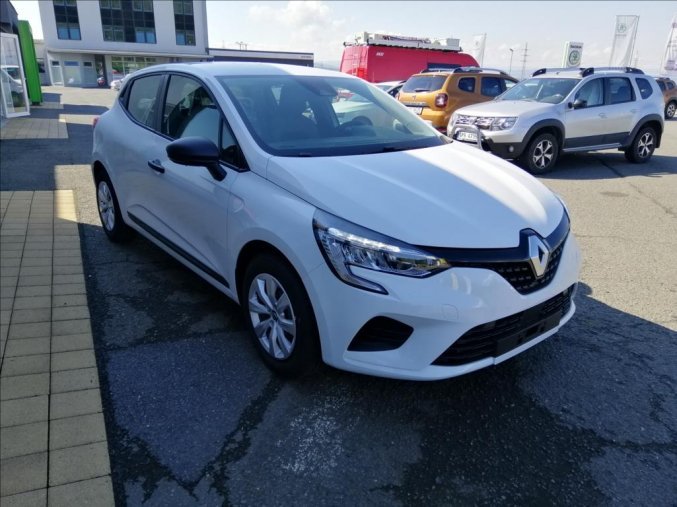 Renault Clio, 1,0   Life SCe 65, barva bílá