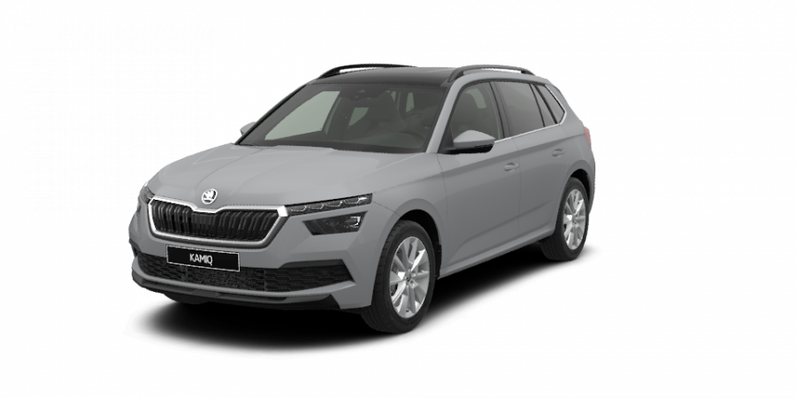 Škoda Kamiq, 1,5 TSI 110 kW 6-stup. mech., barva šedá