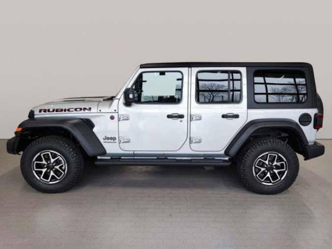 Jeep Wrangler, Rubicon 2.0 Turbo 4WD, barva stříbrná