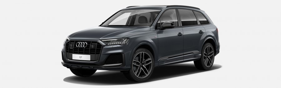 Audi Q7, Q7 S line 50 TDI quattro, barva šedá