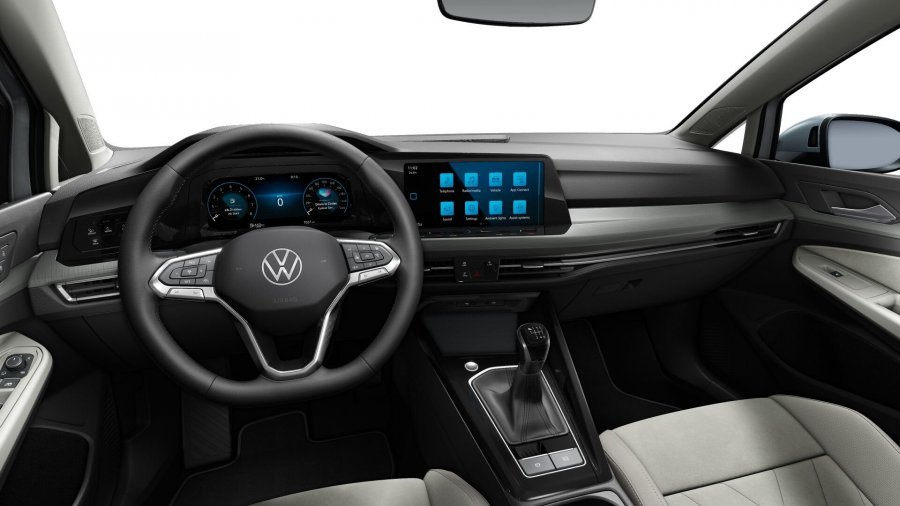 Volkswagen Golf, Golf Style 1,5 TSI 6G, barva stříbrná