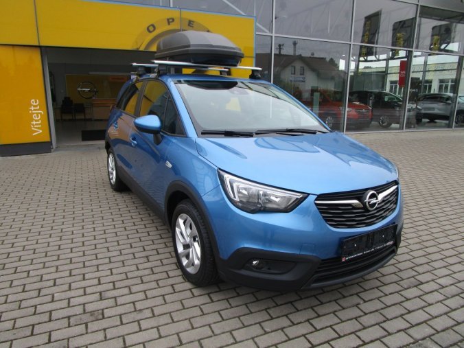 Opel Crossland X, SMILE 1.2 60kW MT5, barva modrá