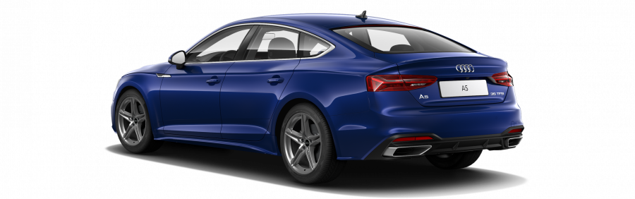 Audi A5, A5 Sportback 35 TFSI 110 kW, barva modrá