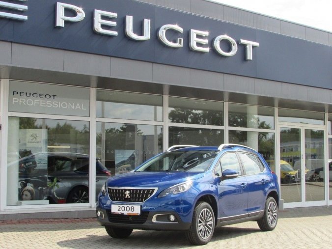 Peugeot 2008, ACTIVE S&S MAN6 1,2 PureTech, barva modrá