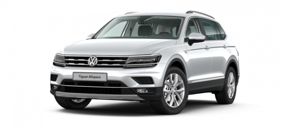 Volkswagen Tiguan Allspace, Highline 2,0 TDI DPF 7DSG SCR, barva bílá