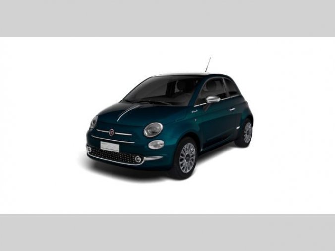 Fiat 500, Dolcevita 1.0 BSG 70k, barva modrá