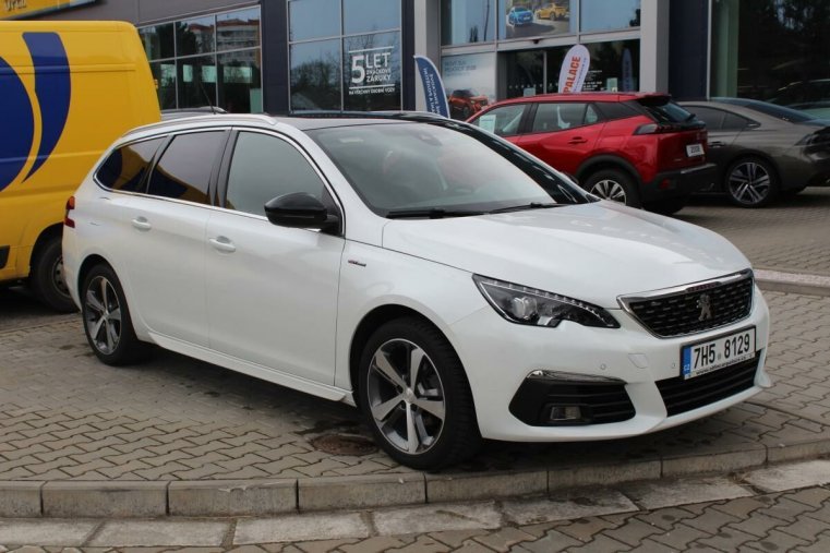 Peugeot 308, SW GT-LINE 1.5 96kW AT8, barva bílá