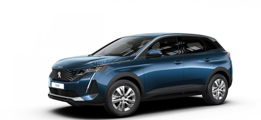 Peugeot 3008, ALLURE PACK 1.5 BlueHDi 130 MAN6 - N362, barva modrá